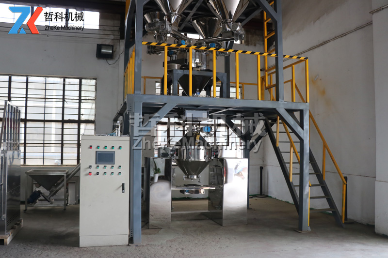 雙動(dòng)力三維混合機(jī)生產(chǎn)線